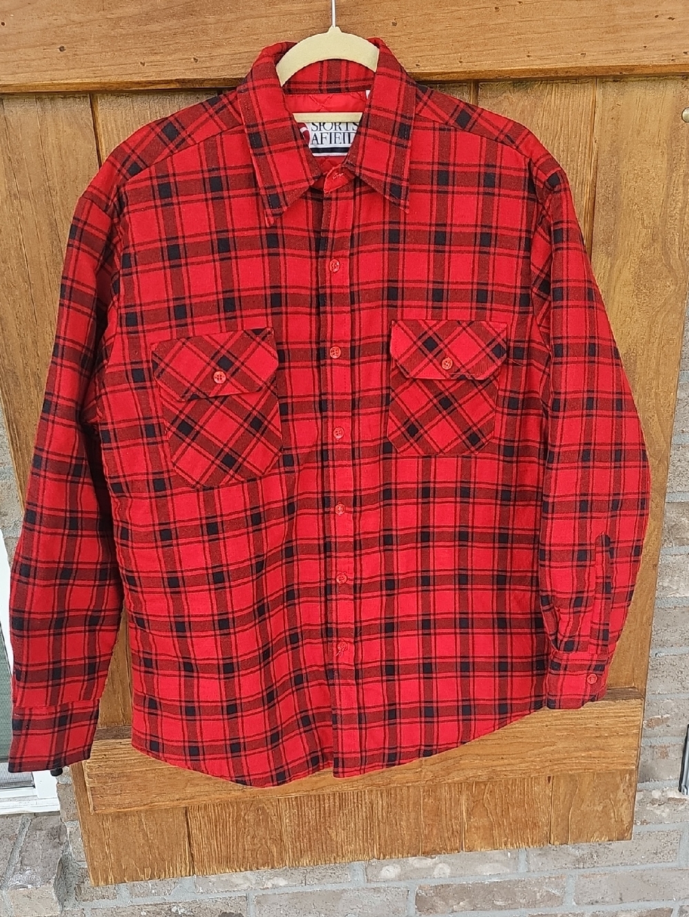 Sports Afield Quilted Flannel Shirt